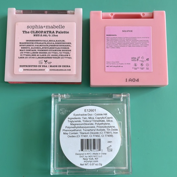 Makeup lot:: HipDot, Sophia+mabelle, m2ü - Picture 2 of 3